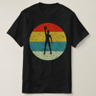KETTLEBELl retro Vintage Silhouette 70er T-Shirt