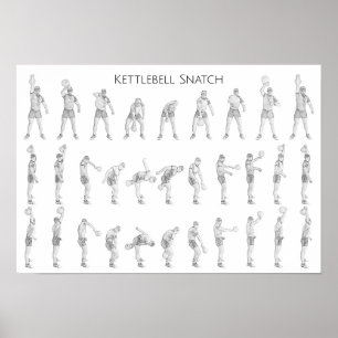 Kettlebell Snatch Poster