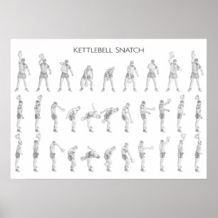 Kettlebell Snatch Poster