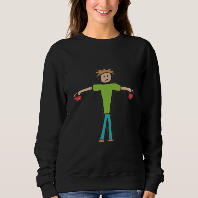 Kettlebell Sweatshirt (Vorderseite)