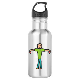 Kettlebells Edelstahlflasche