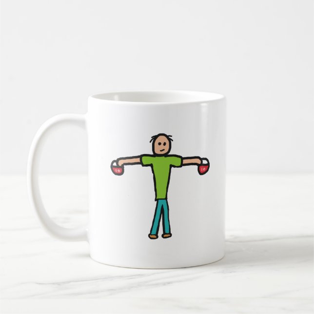 Kettlebells Kaffeetasse (Links)