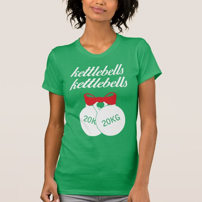 Kettlebells Kettlebells WeihnachtsT-Shirt T-Shirt (Vorderseite)