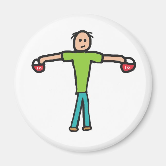 Kettlebells Magnet (Vorne)