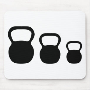 Kettlebells Mousepad