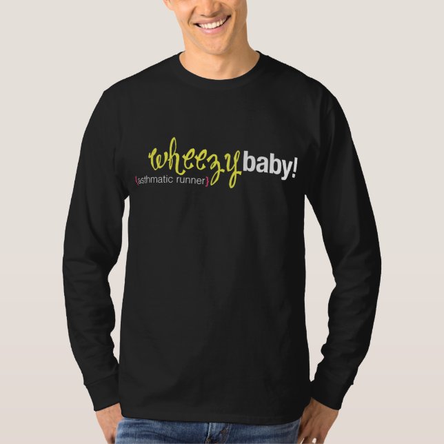 keuchendes Baby-Shirt T-Shirt (Vorderseite)