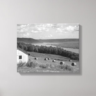Keuka See-Finger Seen wickelten Leinwand 14x11 ein