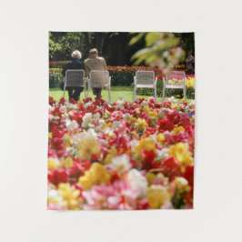 Keukenhof Blume Parade. Wandteppich