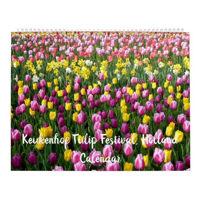 Keukenhof Tulip Festival, Niederlande Kalender (Titelbild)