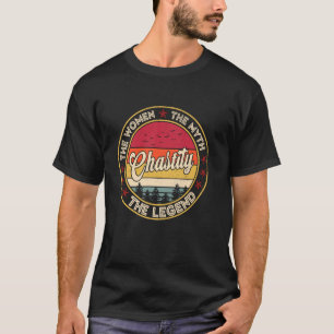Keuschheit Die Frau Der Mythos Die Legende T-Shirt
