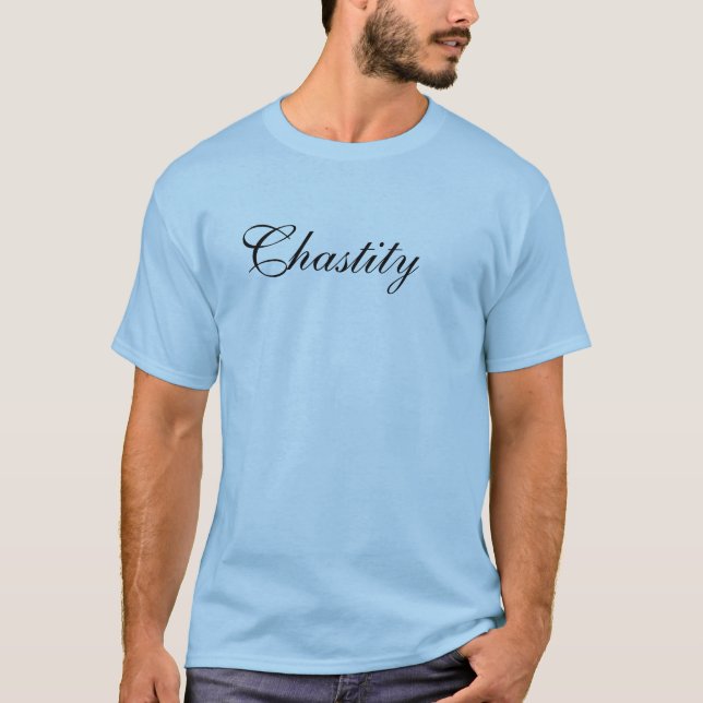 Keuschheit T-Shirt (Vorderseite)