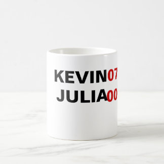 KEVIN 07 JULIA 007 KAFFEETASSE