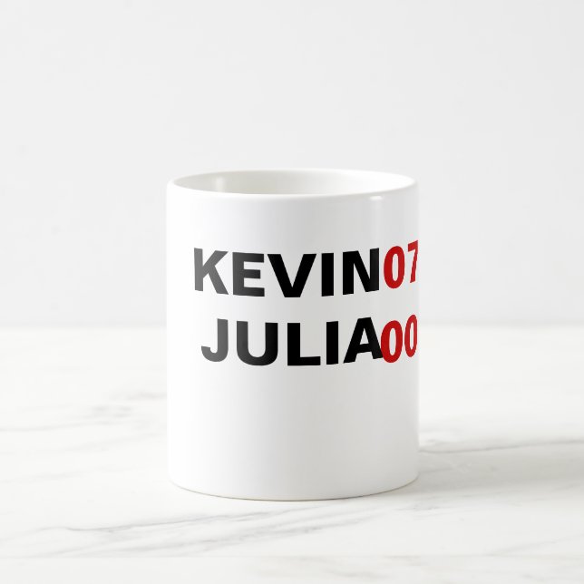 KEVIN 07 JULIA 007 KAFFEETASSE (Mittel)