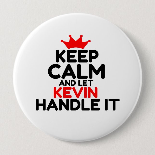 KEVIN BUTTON (Vorderseite)