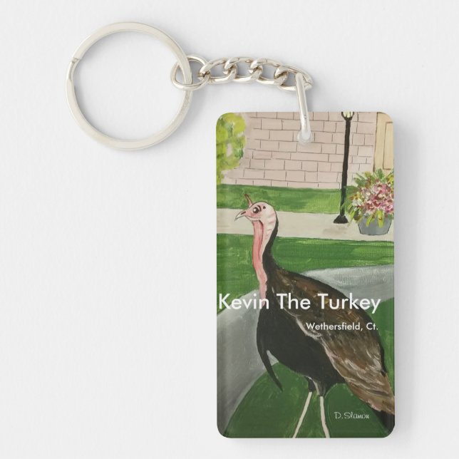 Kevin die die Türkei-Geschenke Schlüsselanhänger (Vorderseite)