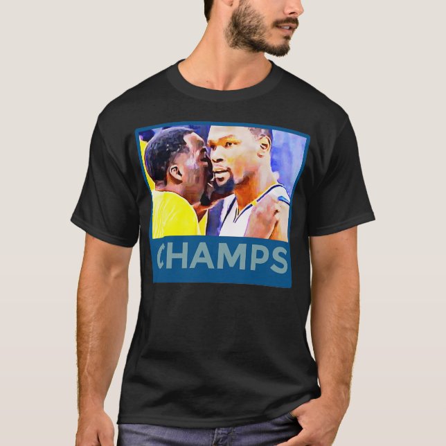 Kevin Durant Draymond Grüne Krieger Meister T-Shirt (Vorderseite)