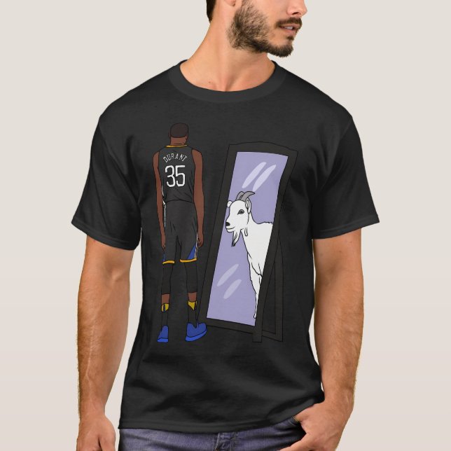 Kevin Durant Mirror Goat (Golden State) T-Shirt (Vorderseite)