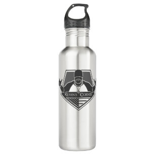 Kevin-Ecke Edelstahlflasche