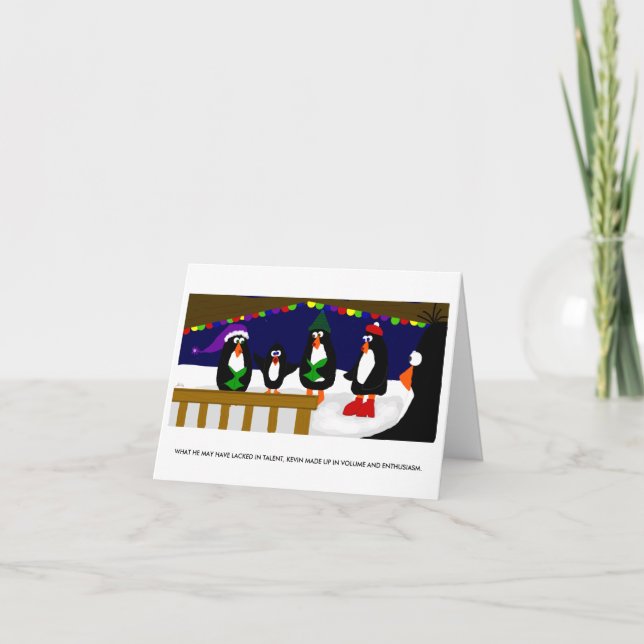 Kevin Feiertagskarte (Vorderseite)