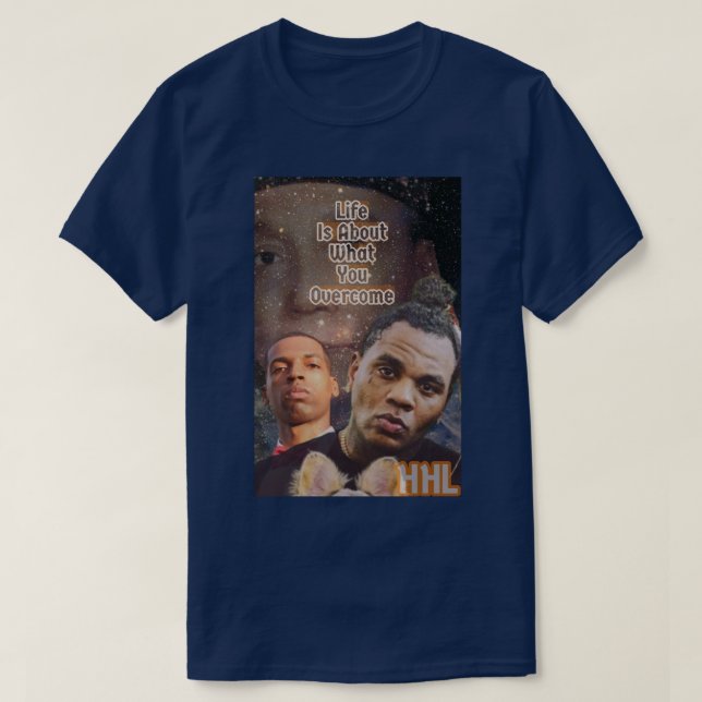Kevin Gates Rizza Islam Hip Hop Legends T-Shirt (Design vorne)