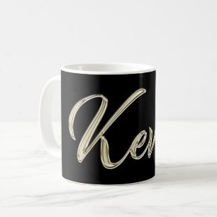 Kevin Name Whitegold Tasse de thé