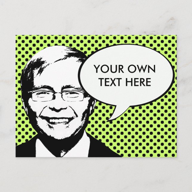 Kevin Rudd Postkarte (Vorderseite)
