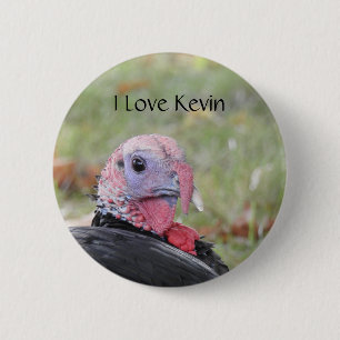 Kevin the Turkey - Old Wethersfield , CT Button