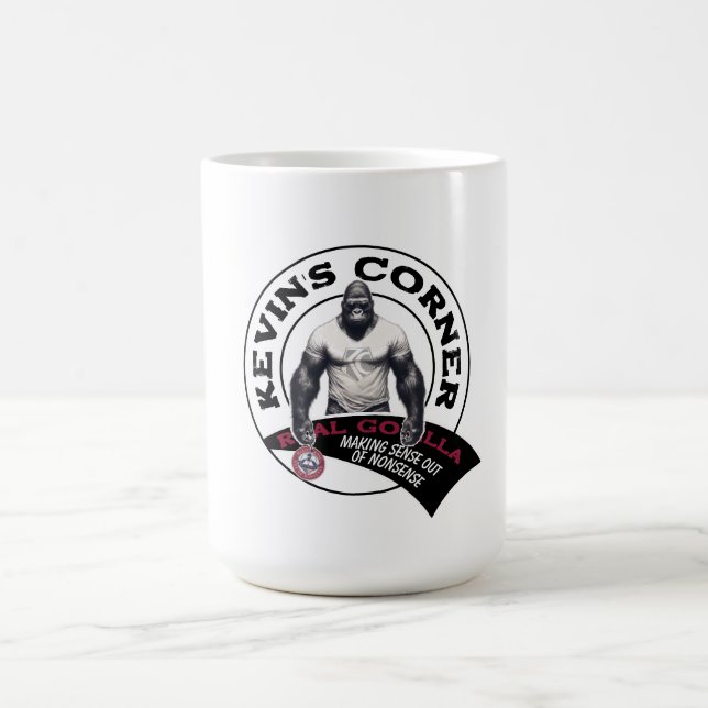 Kevin's Corner REAL GORILLAS Kaffeetasse (Mittel)