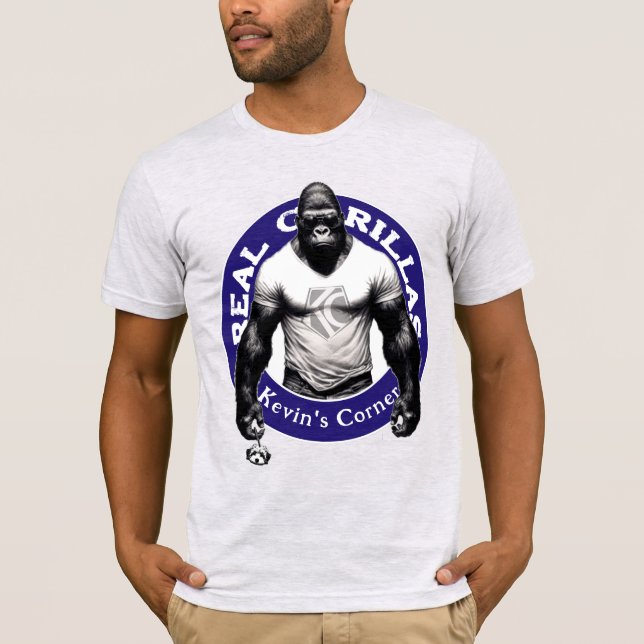 Kevins Corner REAL GORILLAS T-Shirt (Vorderseite)