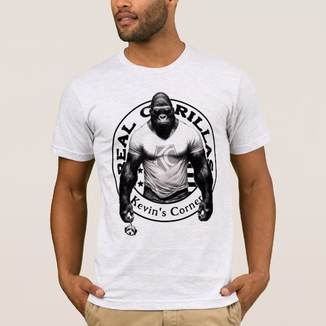 Kevins Corner REAL GORILLAS T-Shirt (Vorderseite)