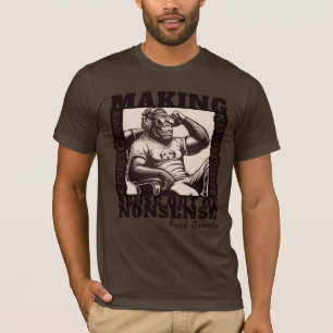 Kevins Ecke Politischer Kommentar Real Gorilla T-Shirt