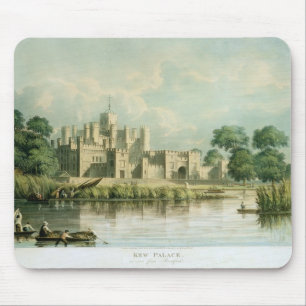 Kew Palast, wie von Brentford gesehen, graviert Mousepad