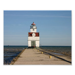 Kewaunee Lighthouse - Lake Michigan Fotodruck