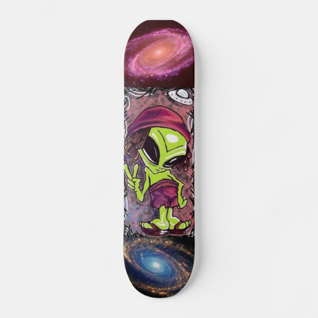 Kewl alienSkateboard Skateboard (Vorderseite)