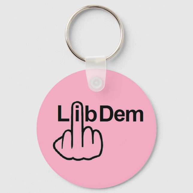Key Chain Lib Dem Dreh Schlüsselanhänger (Vorderseite)