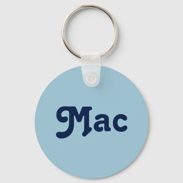 Key Chain Mac Schlüsselanhänger (Vorderseite)