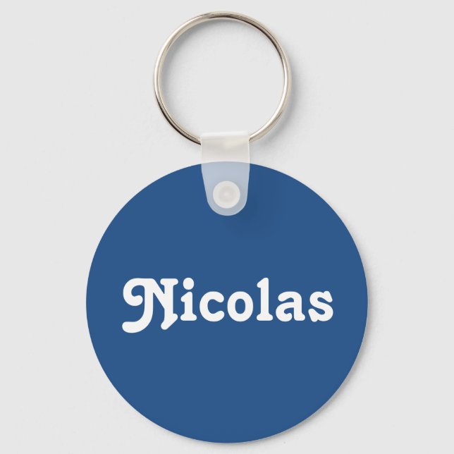 Key Chain Nicolas Schlüsselanhänger (Vorderseite)