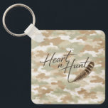 key chain schlüsselanhänger<br><div class="desc">heart N Hunt logo keychain</div>