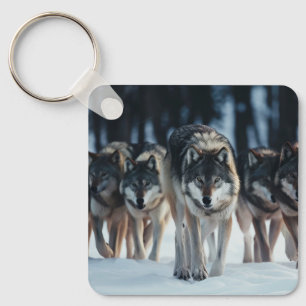 Key Chain Wolf Pack Schlüsselanhänger