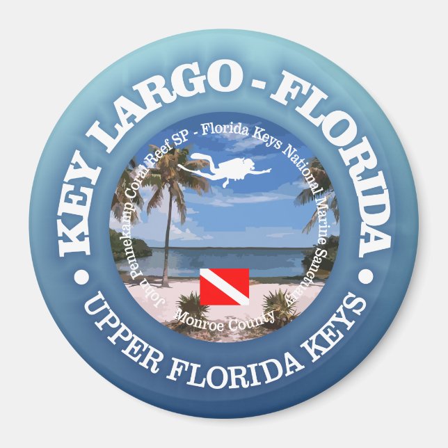 Key Largo (C) Magnet (Vorne)
