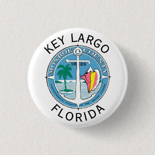 Key Largo - Florida Keys Button