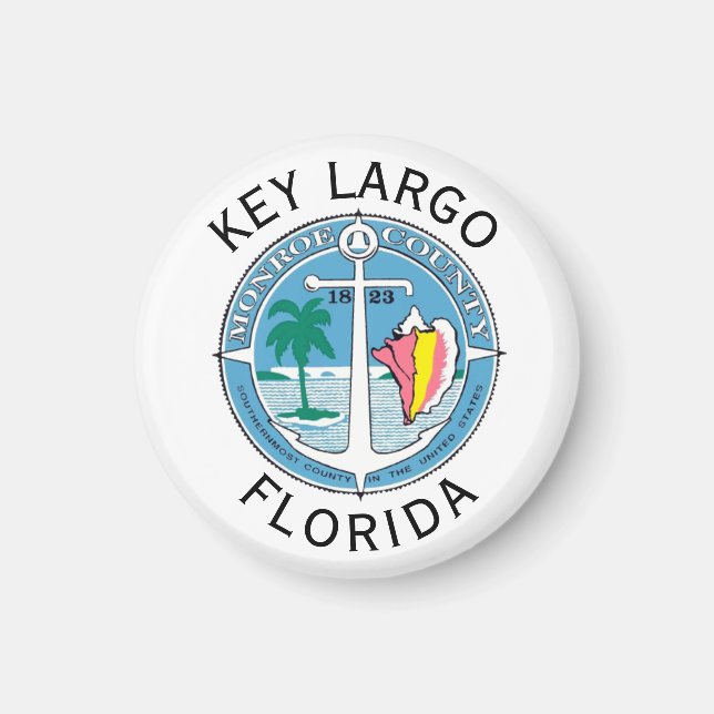Key Largo - Florida Keys Magnet (Vorne)