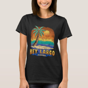 Key Largo Florida Vintages zerrüttetes Souvenir T-Shirt