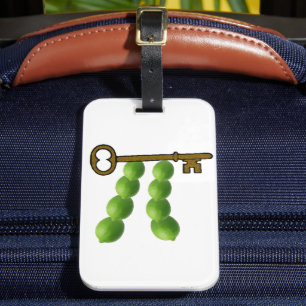 Key Lime Pi Gepäckanhänger