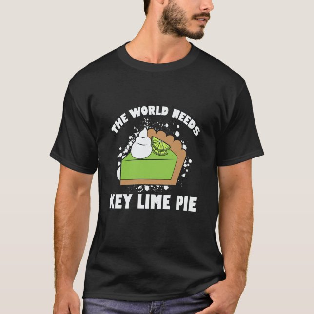 Key Lime Pie For Key Lime Pie Baker Lime Pie Recip T-Shirt (Vorderseite)