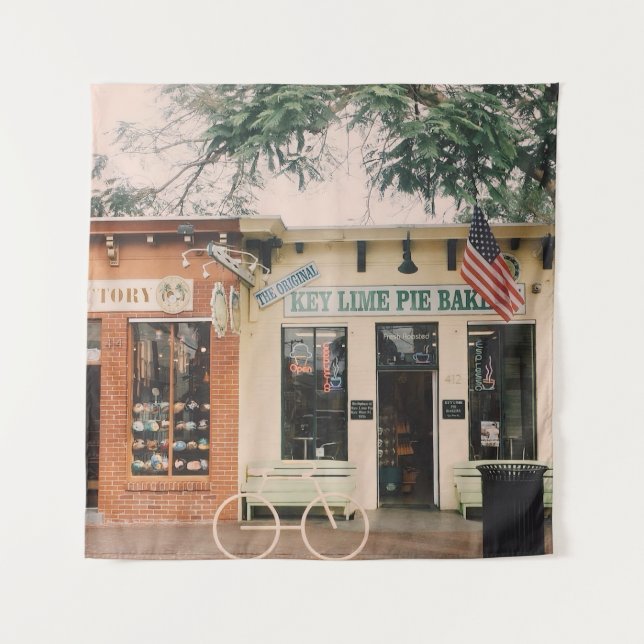 Key Limon Pie Bakery - Key West - Florida Wandteppich (Vorderseite)
