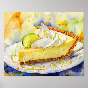 Key Limon Pie Poster
