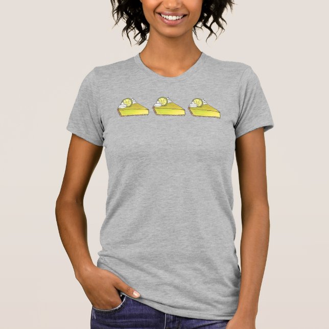 Key Limon Pie Slices T - Shirt (Vorderseite)