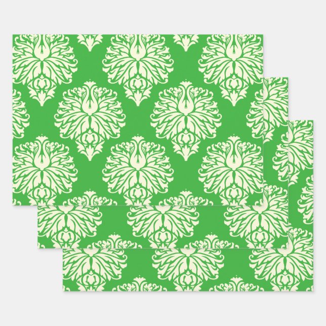 Key Limon Southern Hütte Damask Geschenkpapier Set (Set)