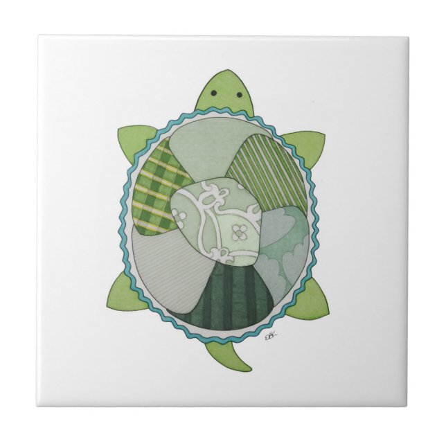 Key Limon Turtle Tile Fliese (Vorderseite)